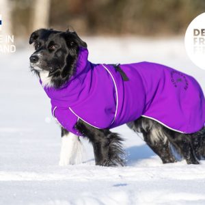 Lilac ProWarmer dog winter jacket