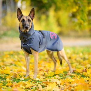 SportWarmer dog jacket (grey-pink) - Image 6