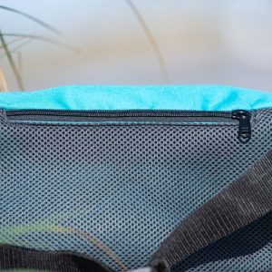 ProPack Mini turquoise cross-body bag for dog owners